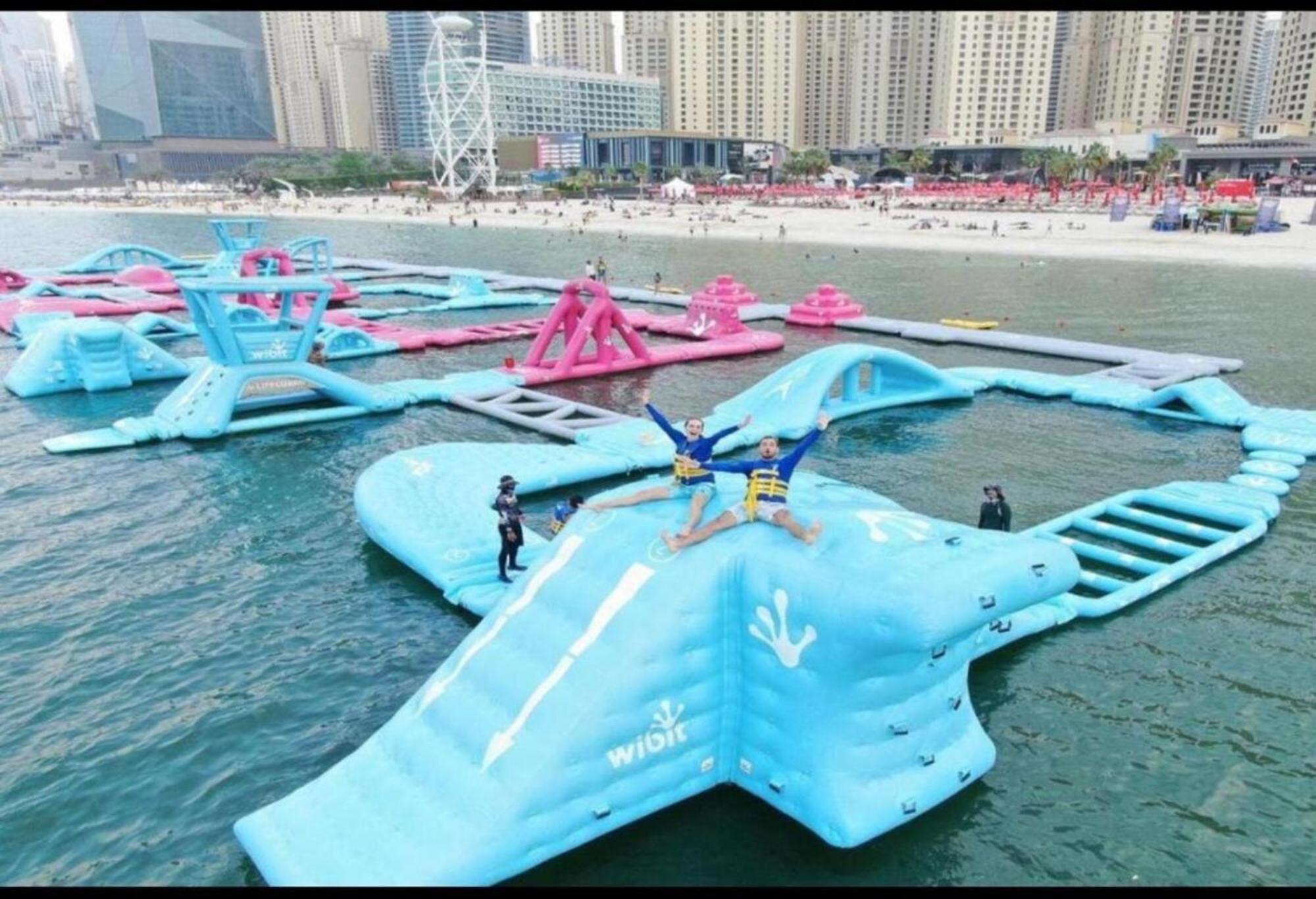Ahlan New Horizon Marina Beach Jbr Dubai Esterno foto
